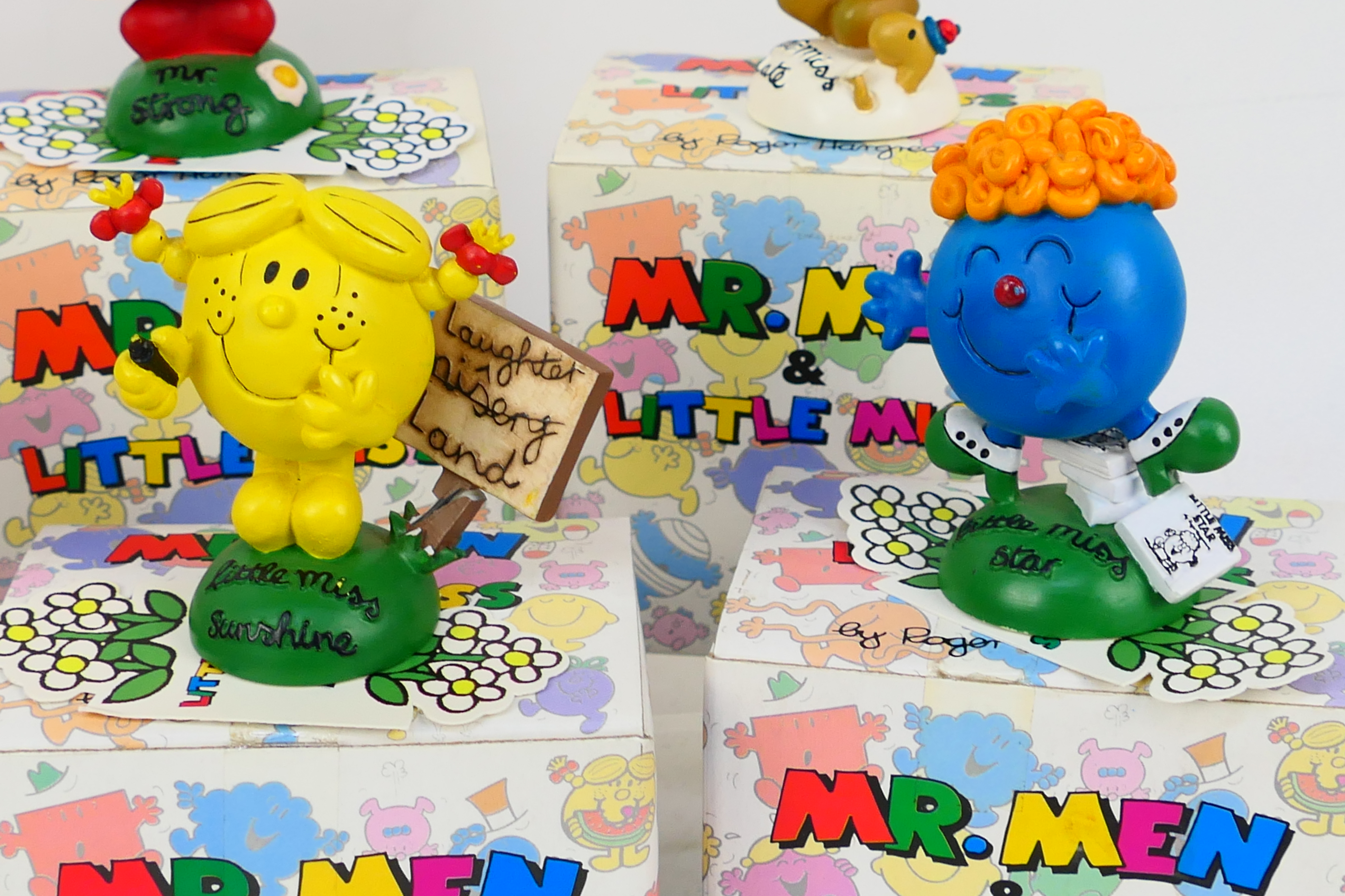 Eight boxed Royal Doulton Roger Hargreaves Mr Men and Little Miss figures. - Image 5 of 6