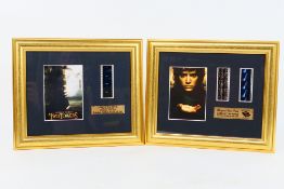 Lord Of The Rings - Two limited edition Original Fill Cell displays comprising The Two Towers #