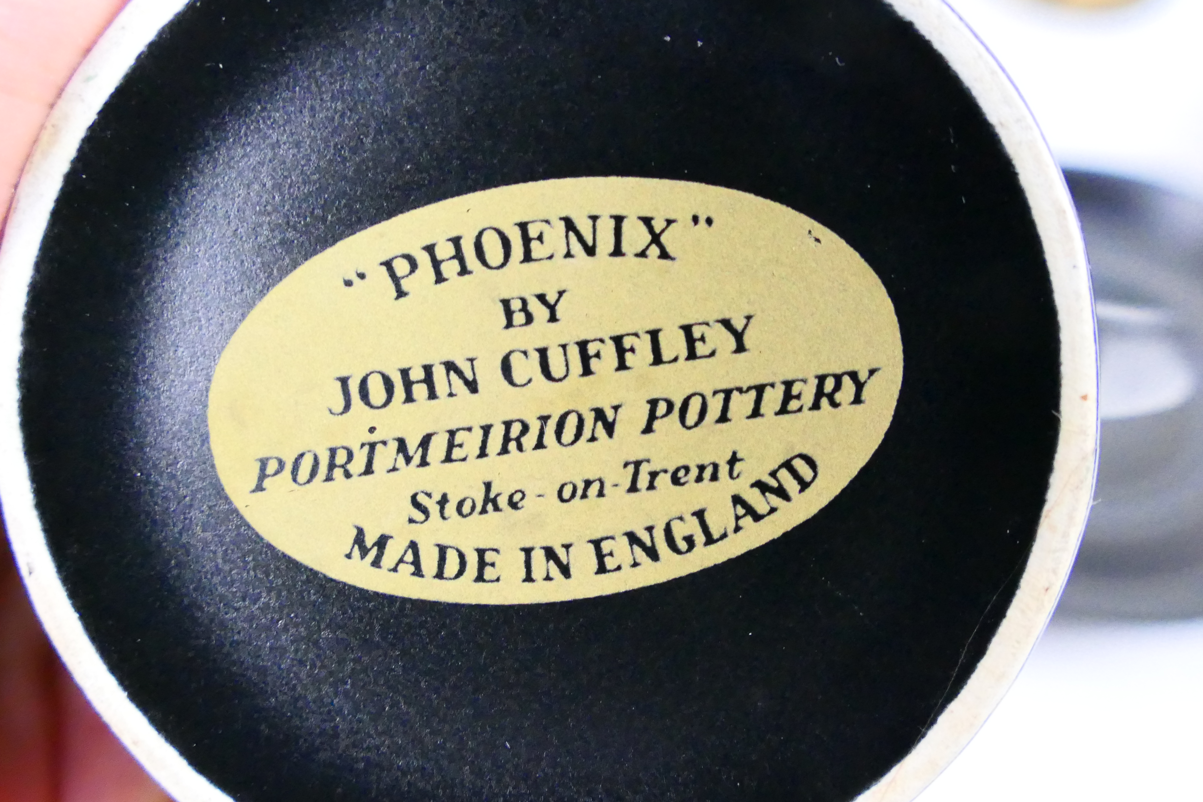A Portmeirion coffee set in the Phoenix pattern by John Cuffley. - Image 5 of 5