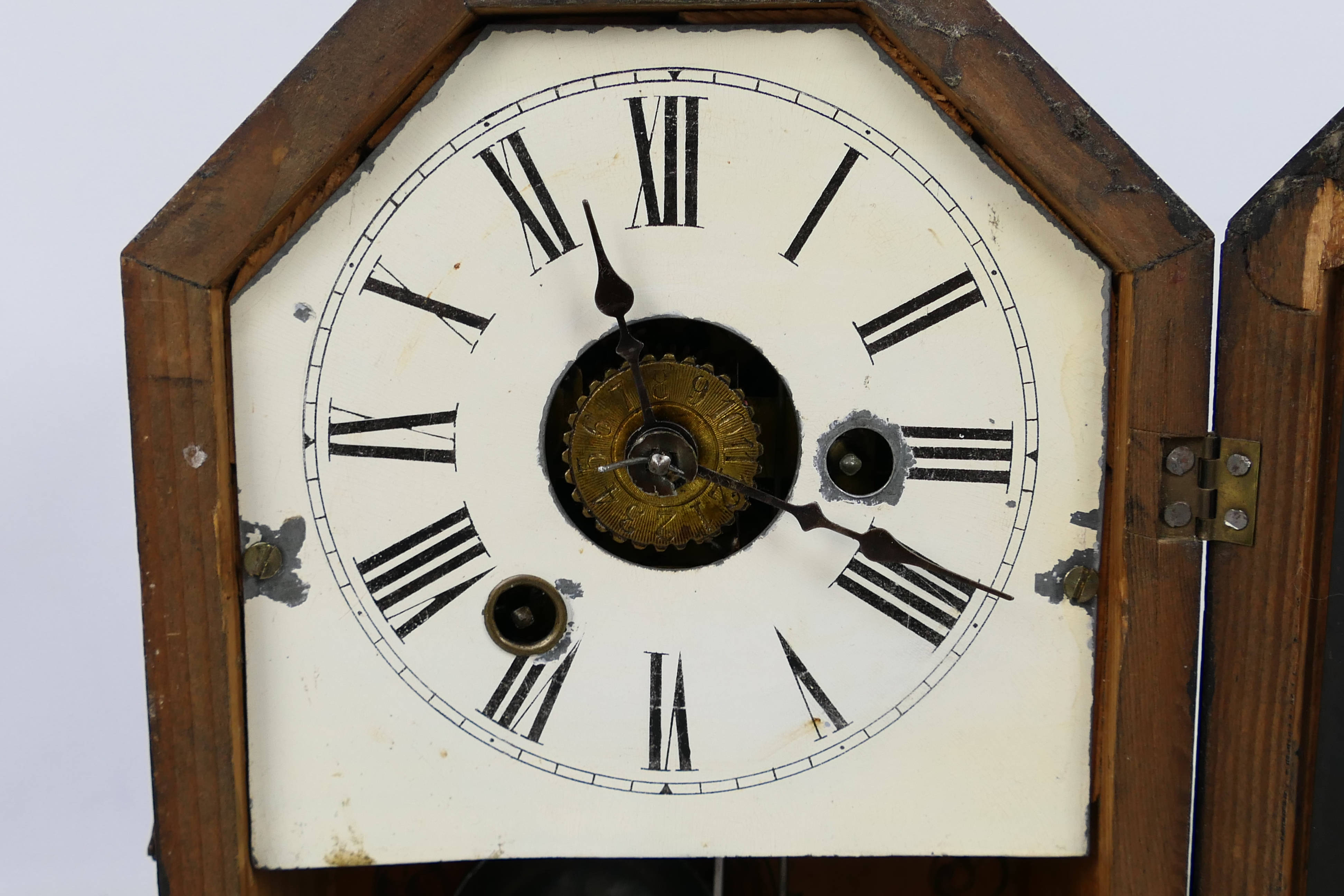 A pair of interesting kitchen shelf clocks, one with alarm feature, - Image 5 of 7