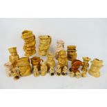 A quantity of various character and Toby jugs to include Wood Potters Of Burslem, Falcon Ware,