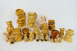 A quantity of various character and Toby jugs to include Wood Potters Of Burslem, Falcon Ware,