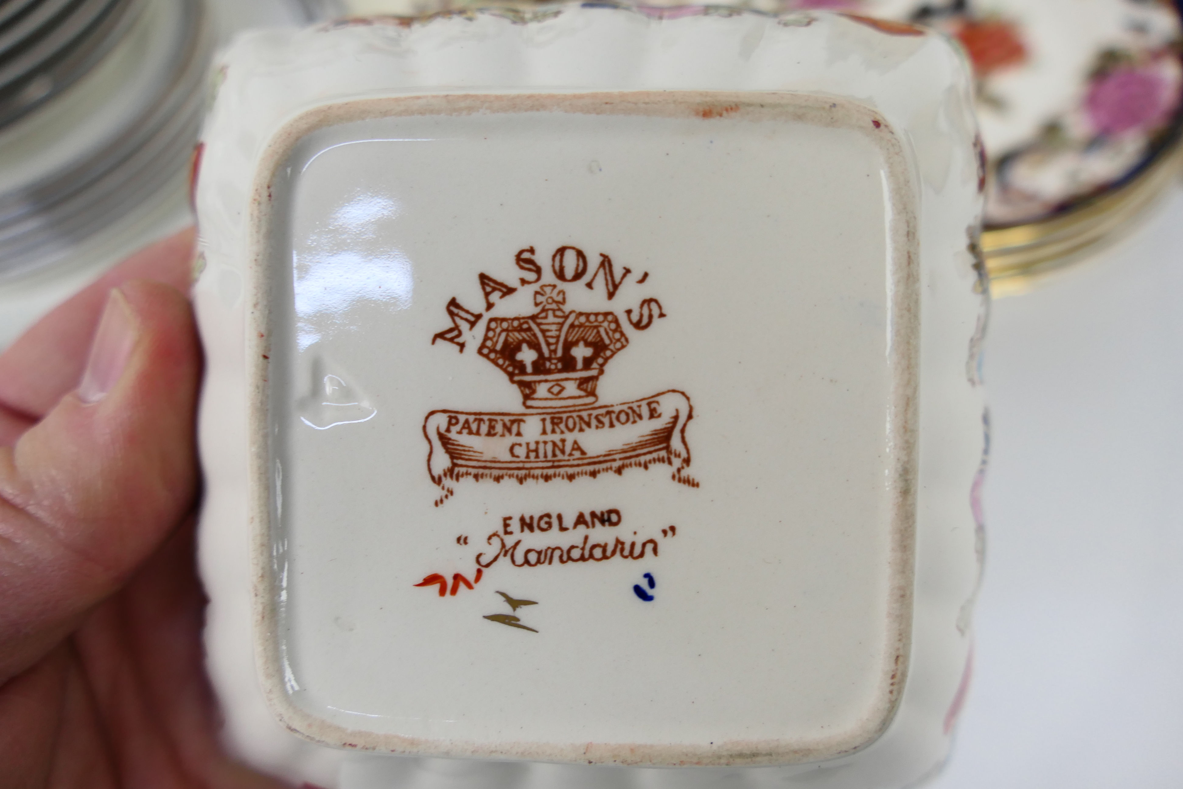 Ceramics to include Royal Doulton tea wares in the Sarabande pattern # H5023, - Image 5 of 5