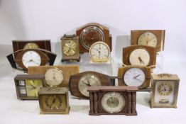 A quantity of vintage clocks to include Smiths, Metamec, Acctim and similar.