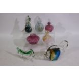 Glassware to include Mdina, Caithness, Murano and other.