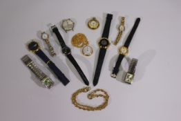 A collection of watches to include Citron, Sekonda and other.