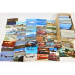 Deltiology - In excess of 800 aviation related cards with a smaller quantity of cards related to