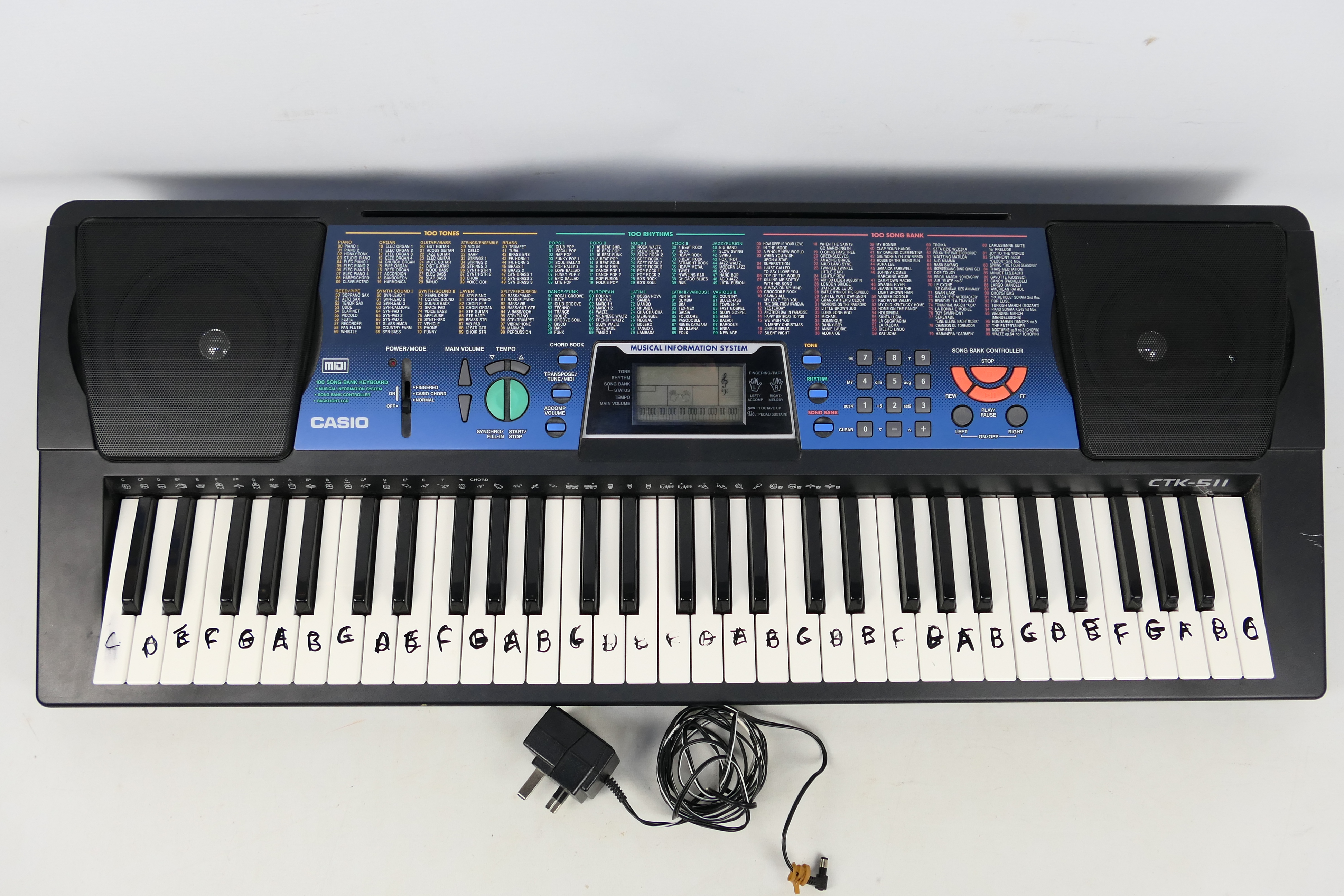 Casio - a electric Casio keyboard, Model