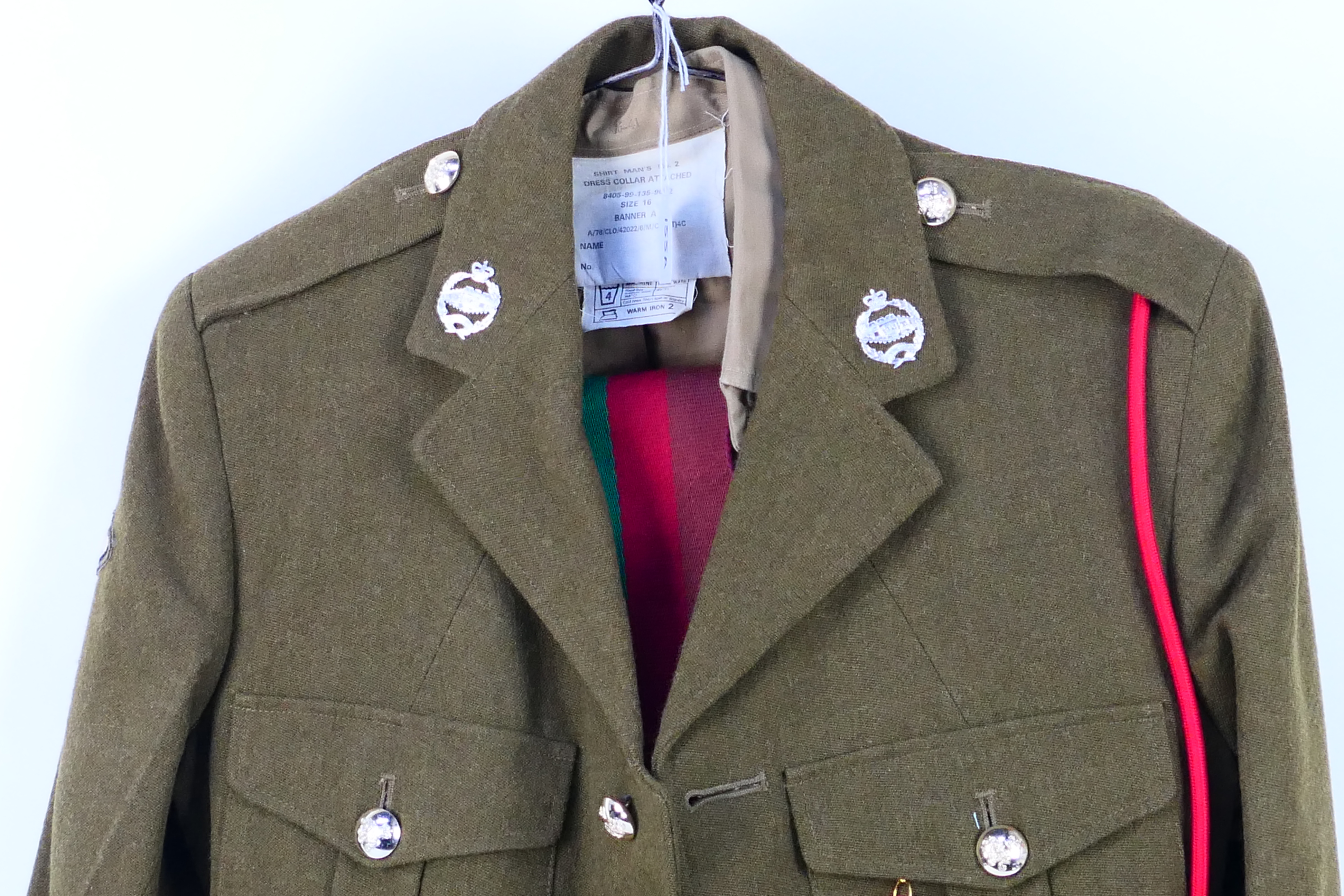 A British military uniform bearing Royal - Image 2 of 8