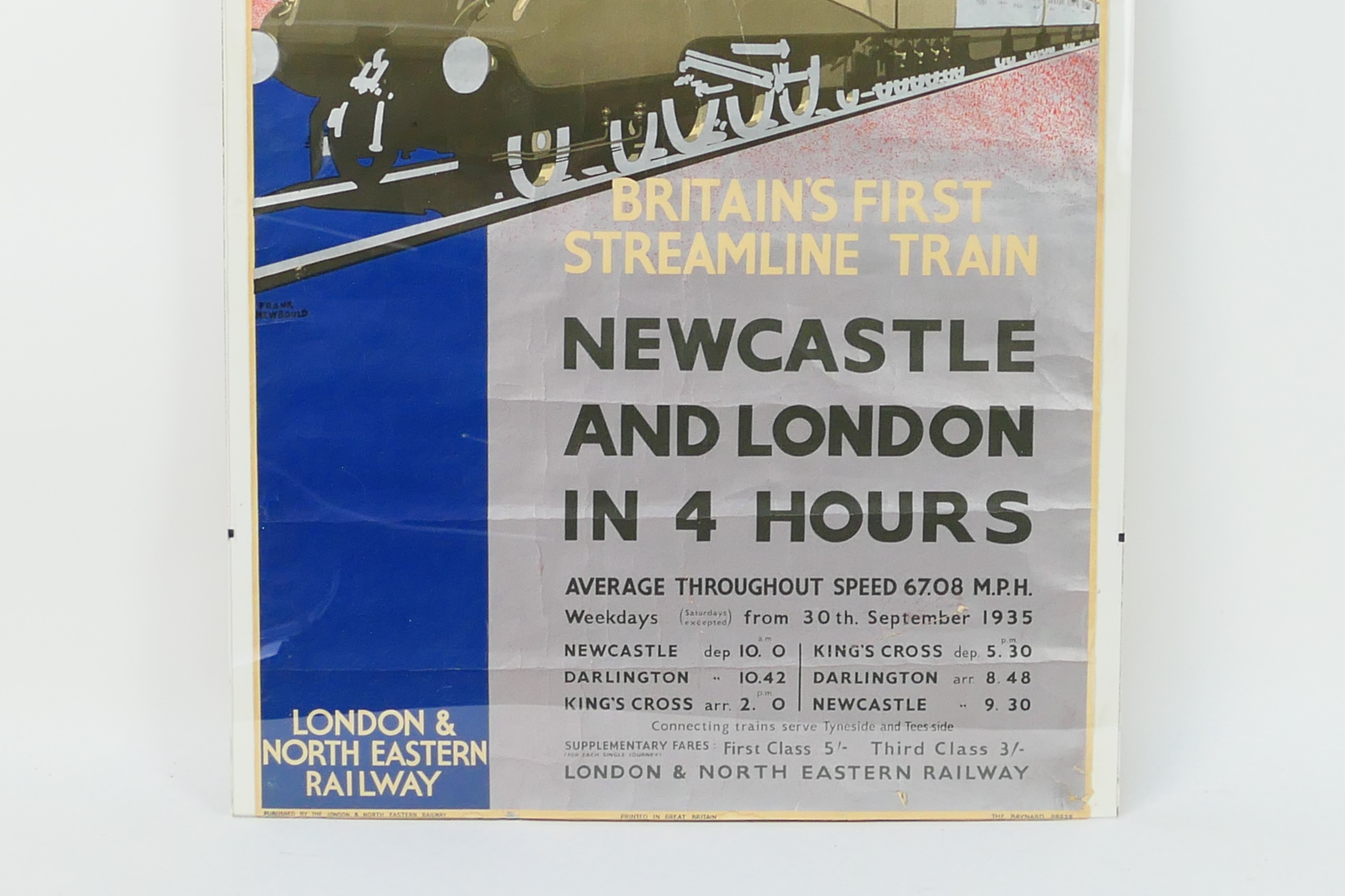 A Frank Newbould designed railway poster - Image 3 of 3