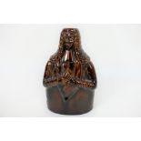 Brougham Reform Cordial stoneware flask,