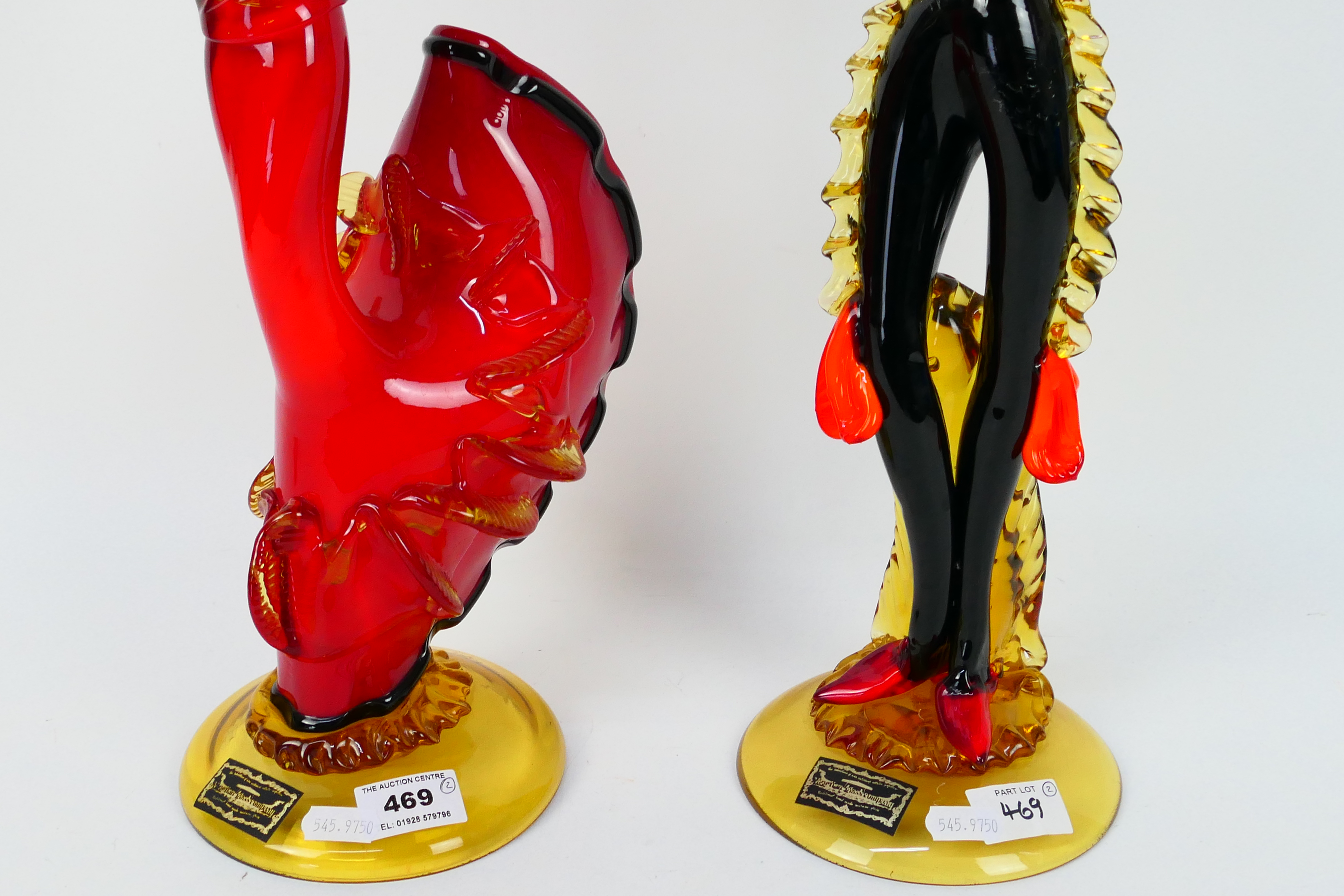 Murano - A large pair of Venetian glass - Image 4 of 5