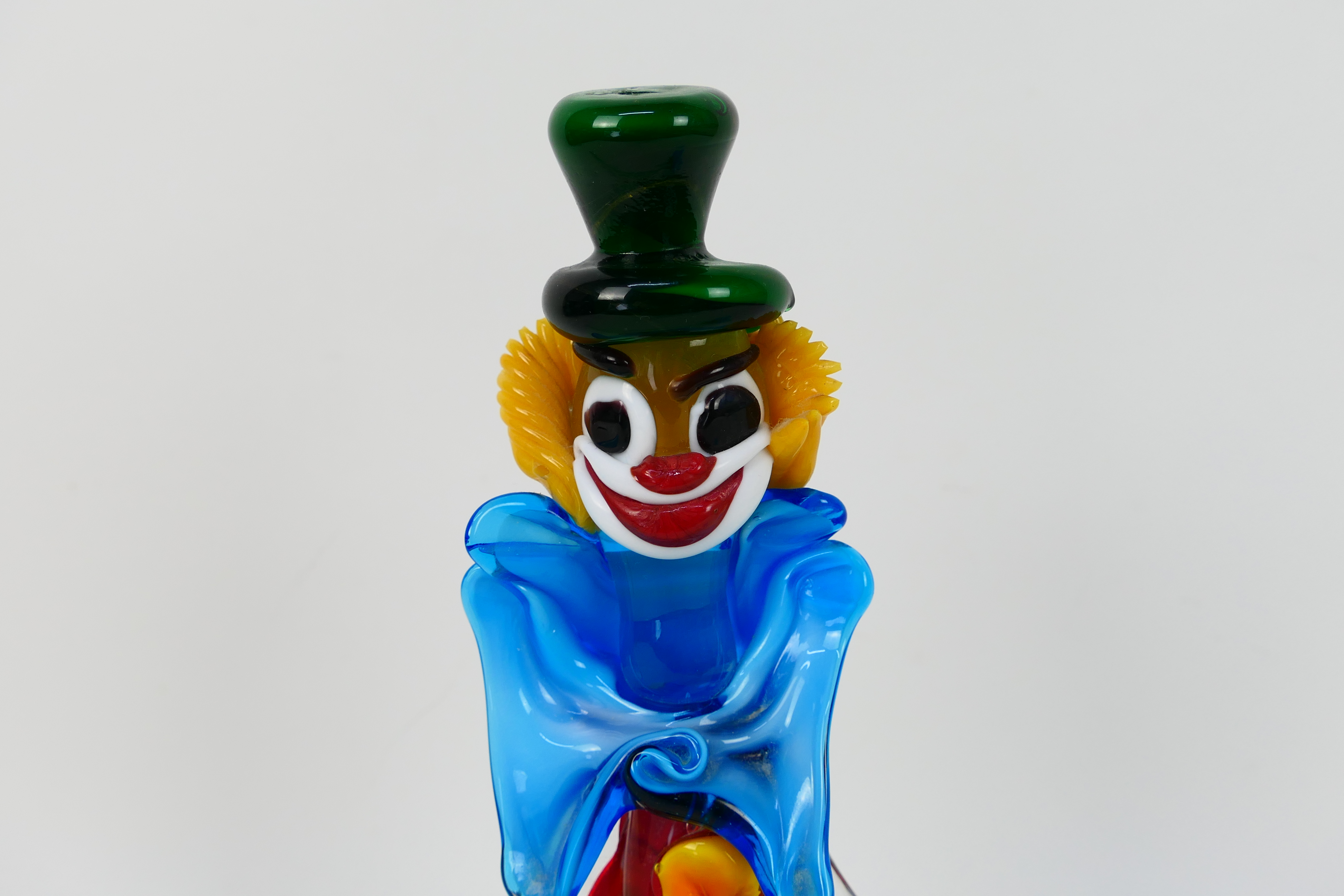 A Murano glass clown, approximately 30 c - Image 2 of 6