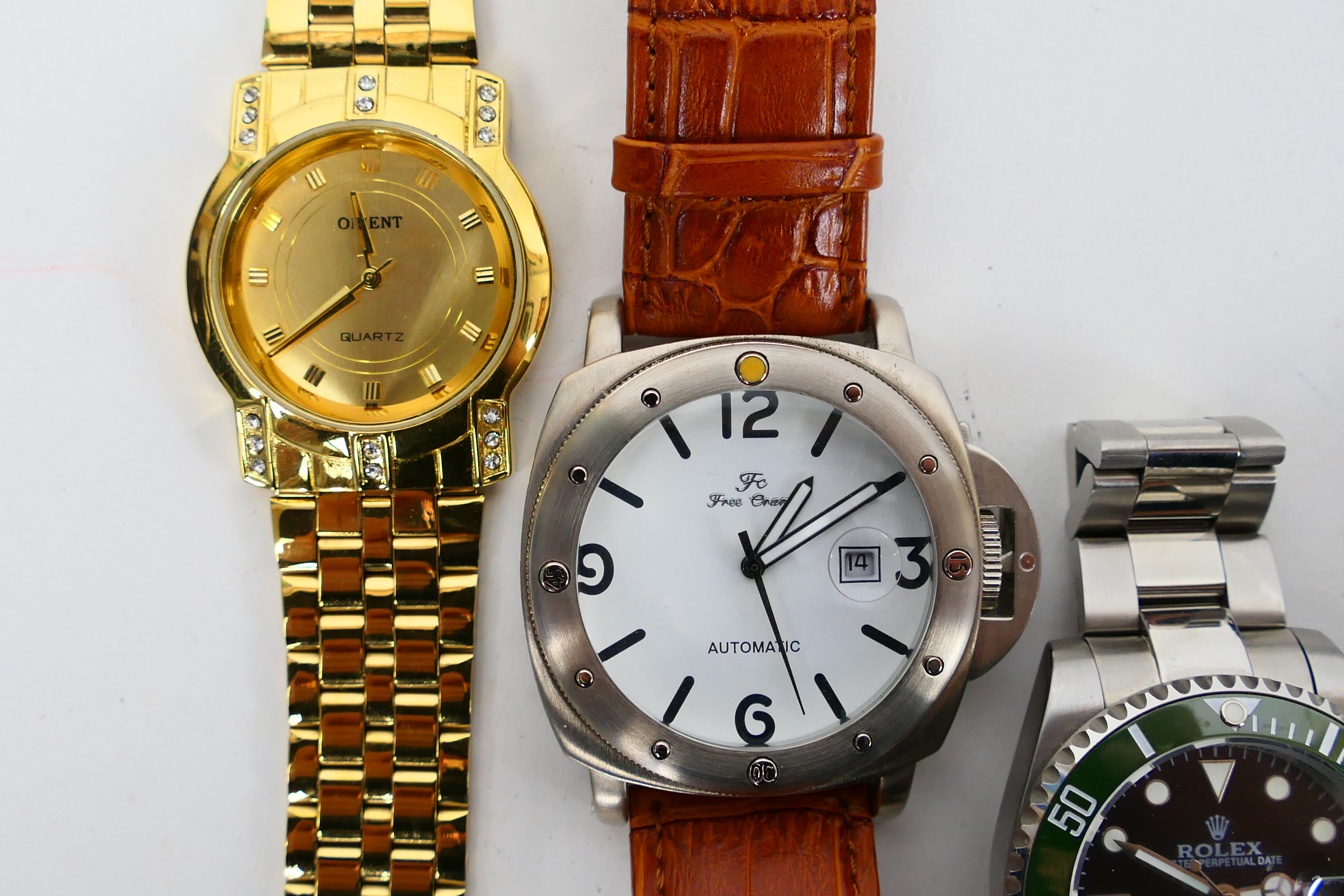 A collection of wrist watches to include Orient, Didun Design, Free Crane and other. - Image 2 of 7