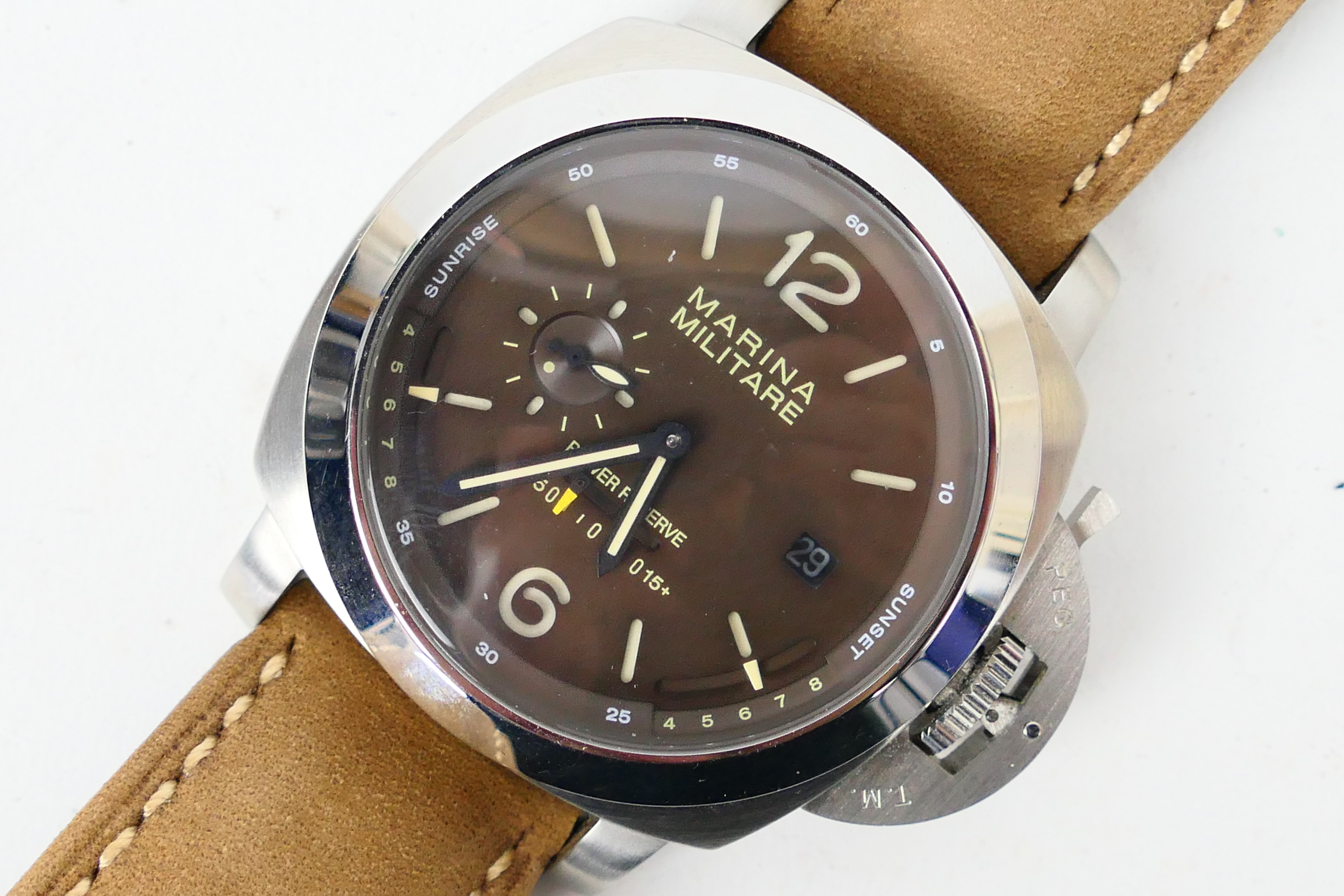 A gentleman's automatic wrist watch, marked to the dial Marina Militare,