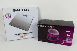 Remington - Rollers - Salter - Electronic Scales.