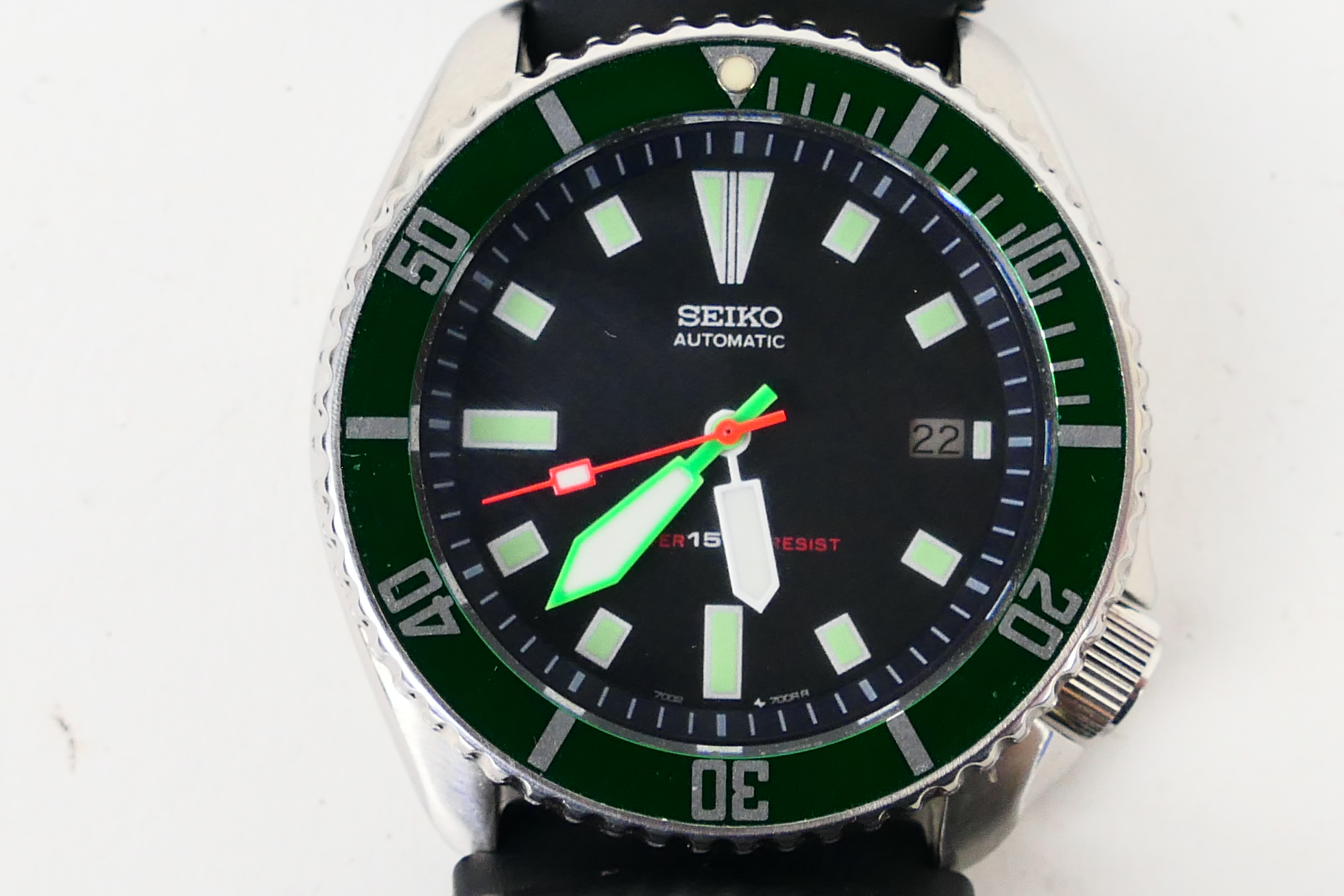 A Seiko Automatic diver's watch 7002 7001, - Image 2 of 4