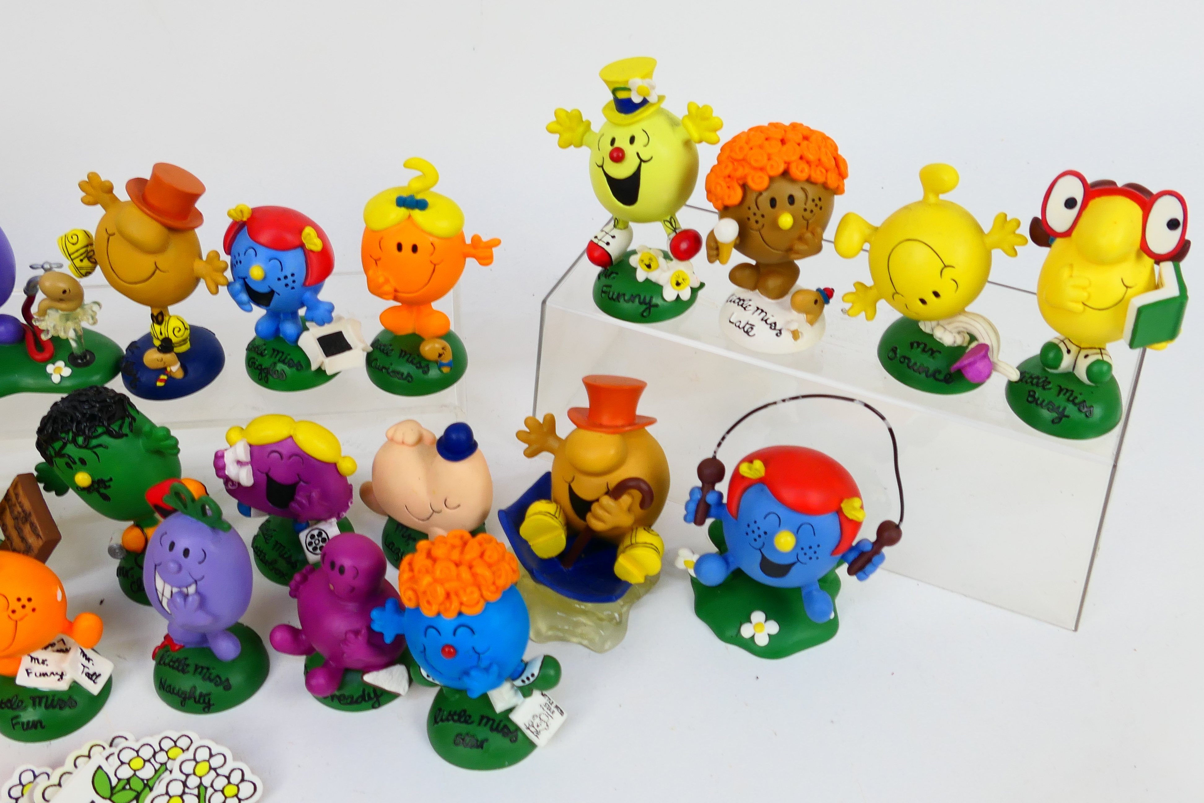 A large collection of Mr Men and Little Miss figures. - Image 4 of 5