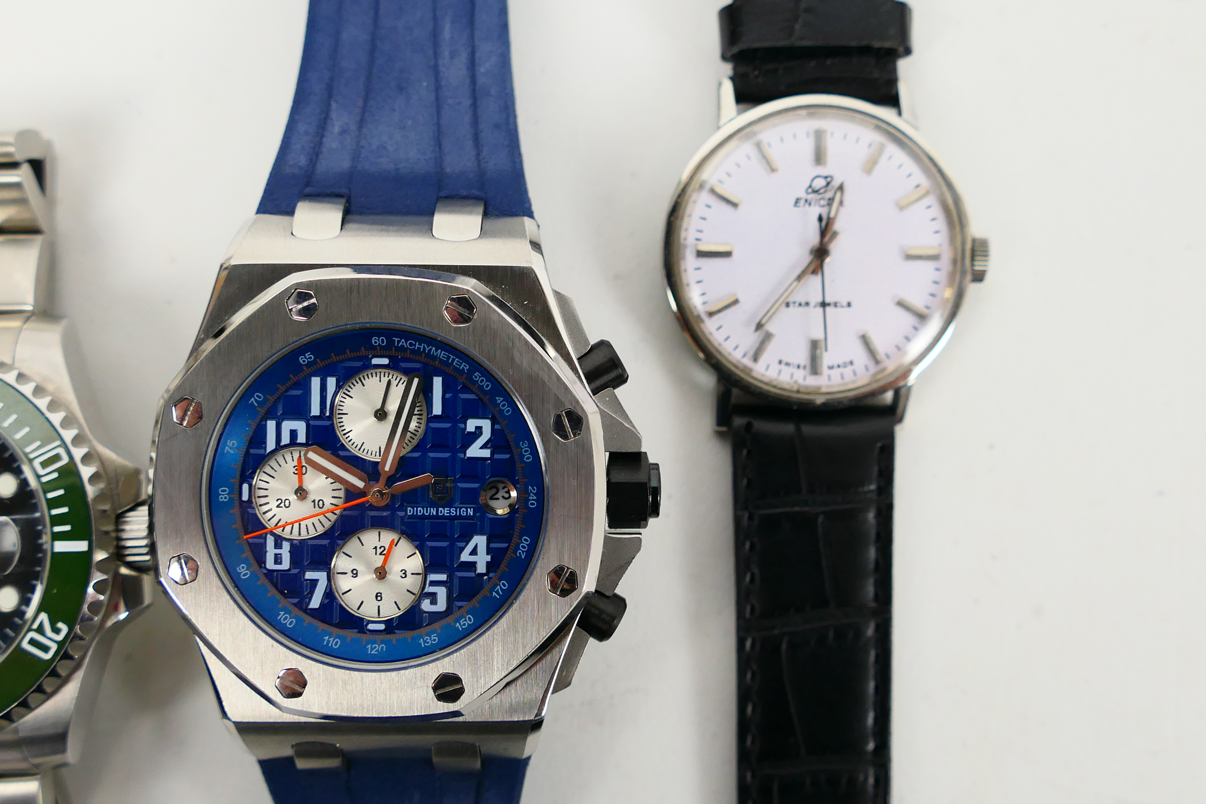 A collection of wrist watches to include Orient, Didun Design, Free Crane and other. - Image 4 of 7