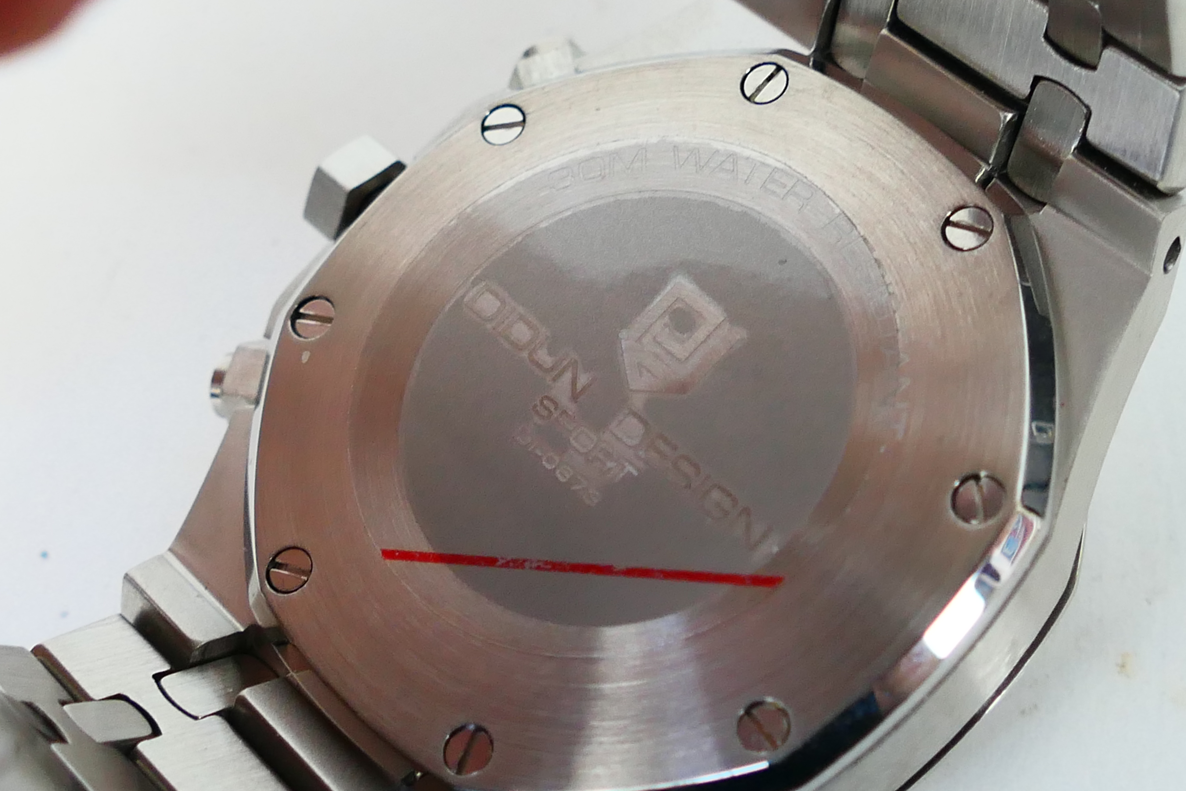 Four boxed Didun Design gentleman's wrist watches. [4]. - Image 7 of 9