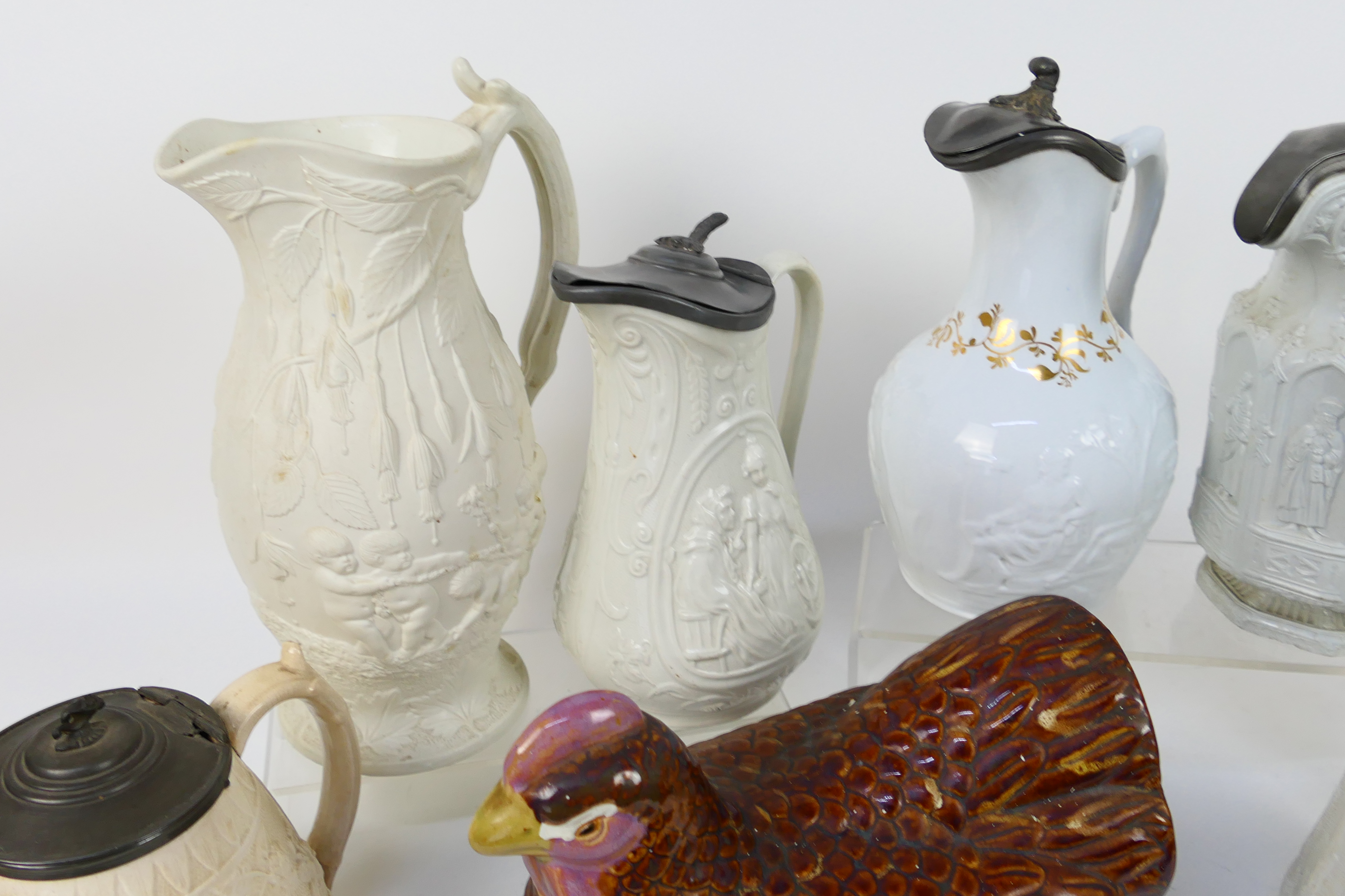 Ceramics to include parian ware and simi - Image 2 of 5
