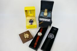 Boxed watches to include Weide, Invicta and other.