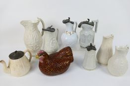 Ceramics to include parian ware and simi