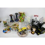 A mixed lot of ceramics and glassware, part boxed, two boxes. [2].