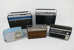 Vintage radios to include Fidelity, Phil