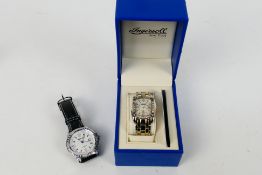Two Ingersoll Gems wrist watches, one boxed.