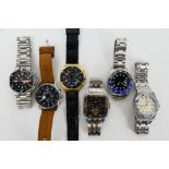 A collection of wrist watches to include Jil Dore, Aqua, Skandi Arctic and other.