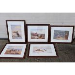 A group of five limited edition prints after Archibald Thorburn, each numbered 55/850,