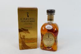 A 70cl bottle of Cardhu Gold Reserve, 40% abv, contained in presentation box.