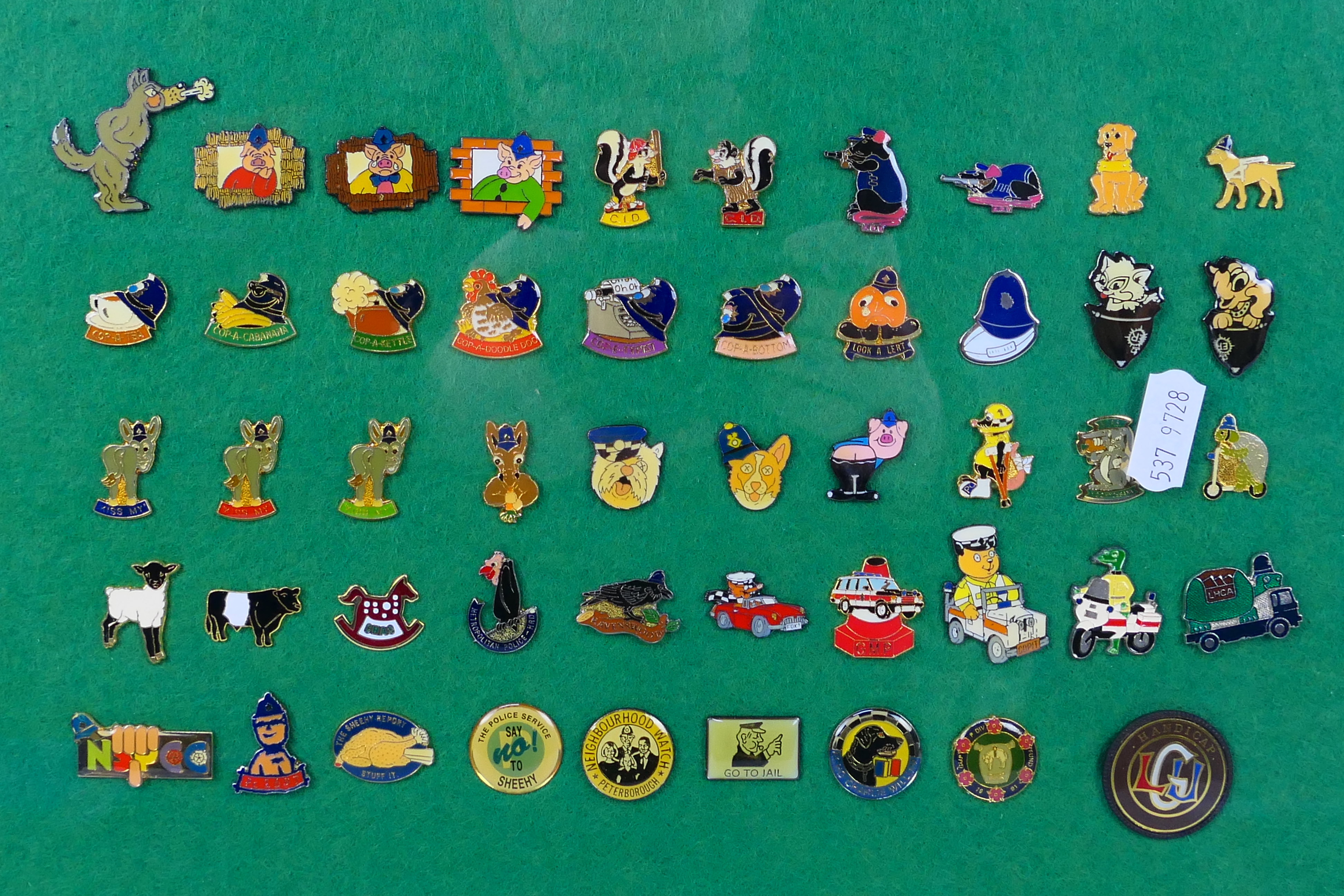 A collection of various pin badges to include Rupert The Bear, - Image 6 of 6