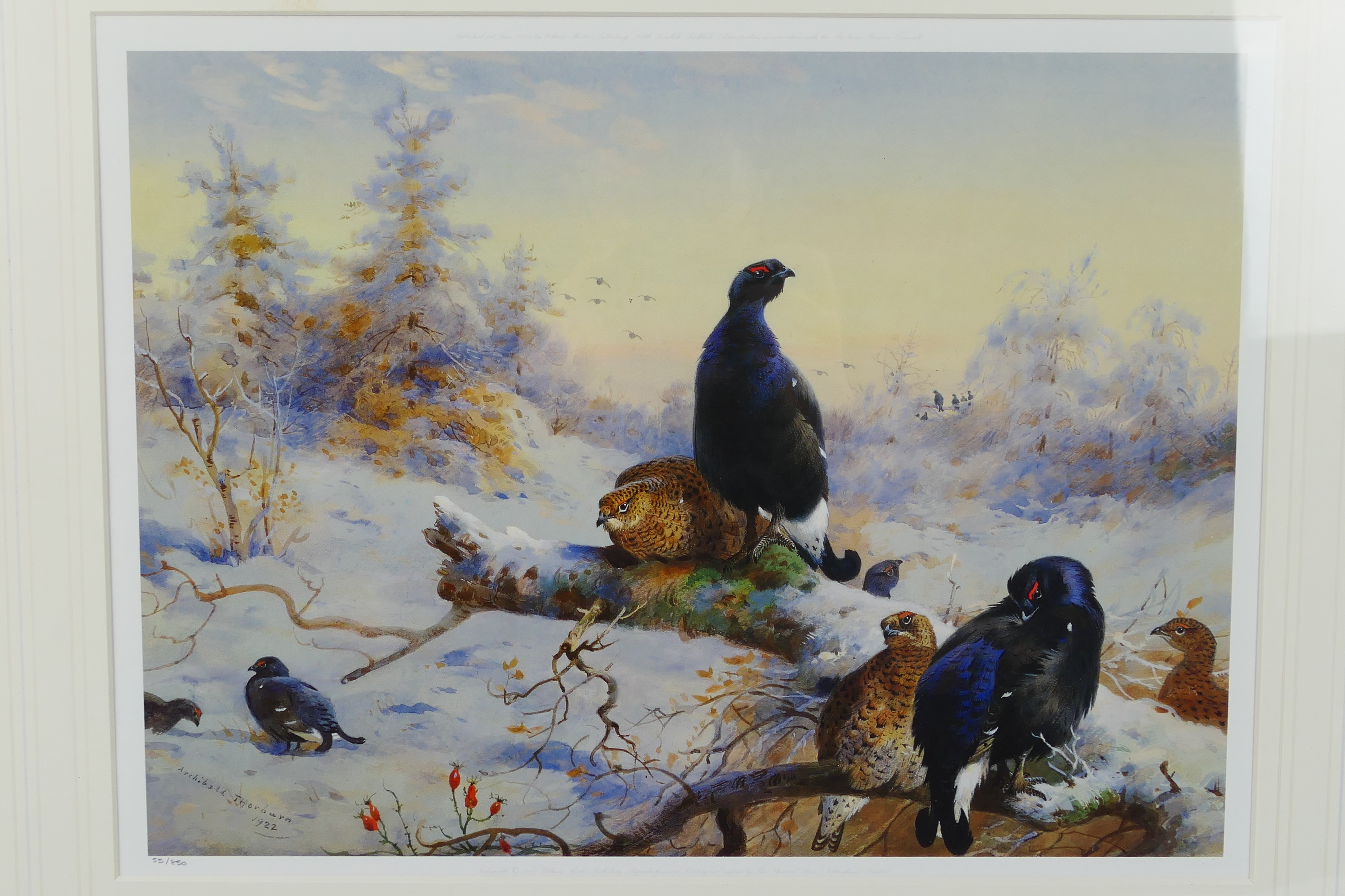 A group of four limited edition prints after Archibald Thorburn, - Image 8 of 13