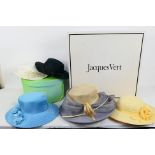 Jacques Vert, Eastex - 5 x hats to include Jacques Vert, Eastex,