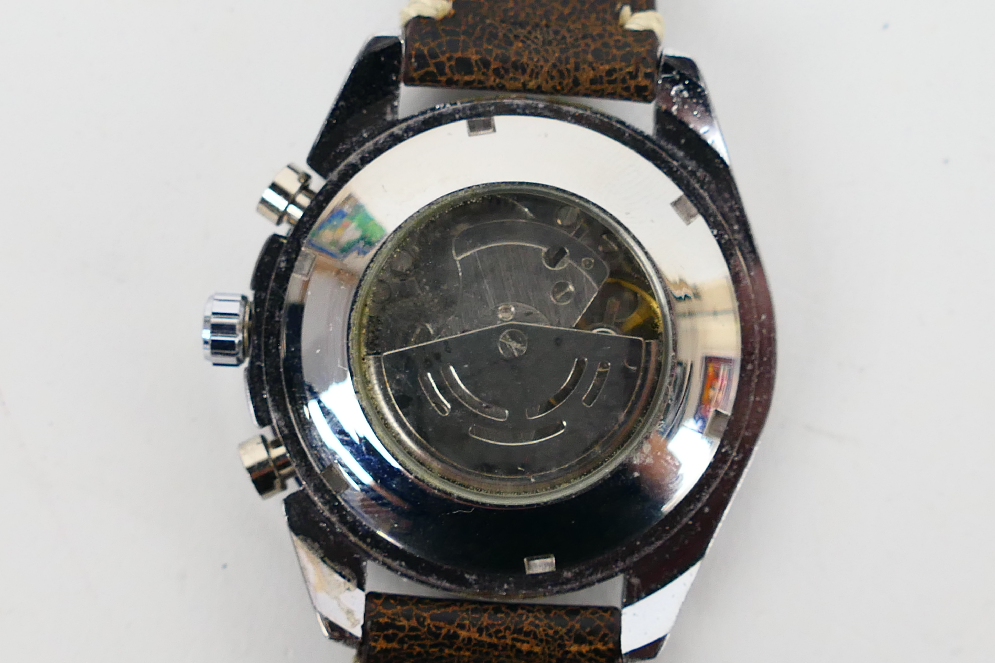 Three gentleman's Jaragar automatic wrist watches (two with partial strap). - Image 3 of 7