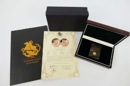 Gold Coin - An Elizabeth II quarter sovereign, 2017, Gibraltar issue,
