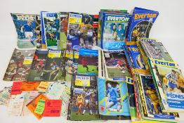Everton Football Club - A quantity of programmes,