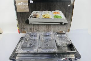 Crofton - a Crofton professional stainless steel buffet server, model number 62643,