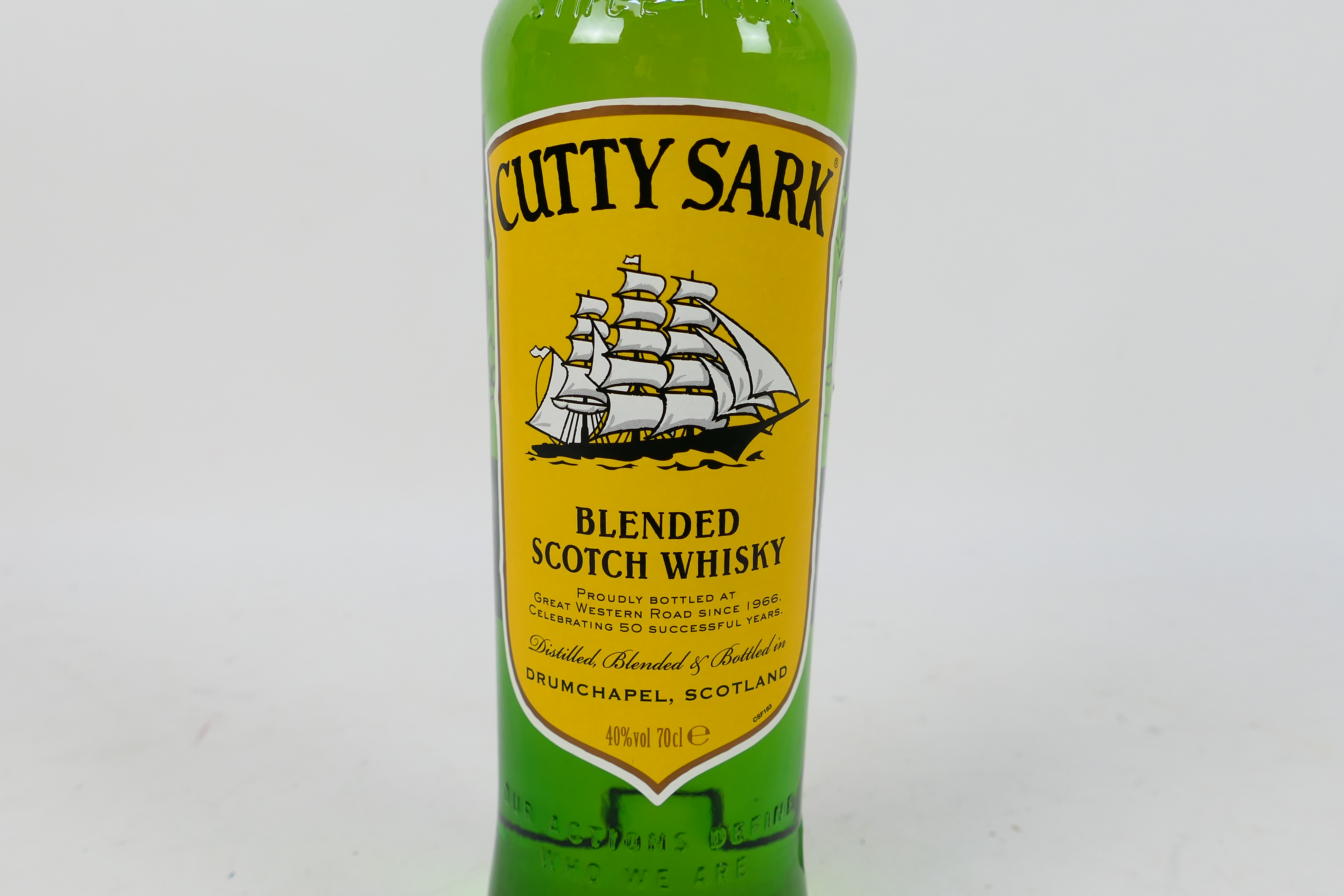 A 70cl bottle of Cutty Sark whisky, 50th Anniversary bottling, 40% abv. - Image 2 of 4