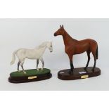 Royal Doulton - Two equine studies comprising Red Rum and Desert Orchid,