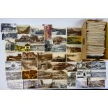 Deltiology - In excess of 500 early to mid-period UK topographical, real photos, street scenes.