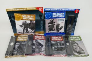 Eaglemoss Military Watch Collection - Five unopened editions including RAF Navigator,