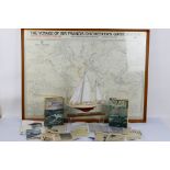 Gipsy Moth IV - Lot to include a limited edition, highly detailed model of Gipsy Moth IV,
