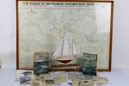 Gipsy Moth IV - Lot to include a limited edition, highly detailed model of Gipsy Moth IV,