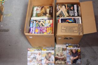 Woodworking and DIY Magazines - A quantity of Practical Woodworking and Popular DIY magazines from