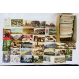 Deltiology - In excess of 500 mainly early period UK and foreign cards to include real photos,