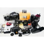 Photography - Cameras and accessories to include a Canon EOS 500 with 28-80mm 1:3.5 - 5.