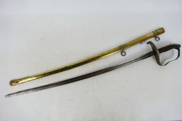 An Austrian 1861 pattern infantry officers sword,